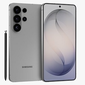 Samsung Galaxy S26 Ultra Silver Shadow 3D