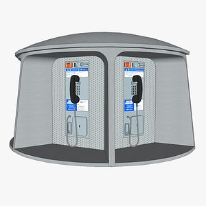 Retro 3-Way Payphone Circa 1970s - 1980s