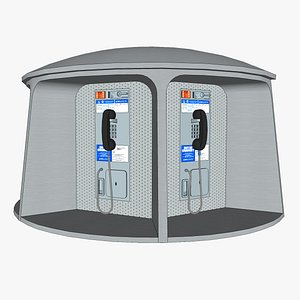 Retro 3-Way Payphone Circa 1970s - 1980s