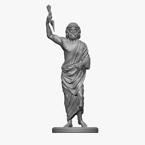 Zeus statue 3D print