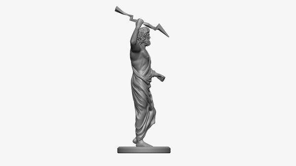 Zeus Statue 3D Print 3D Model - TurboSquid 1717637