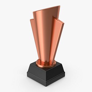 Bronze Award Trophy 3D