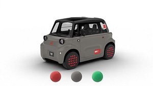 3D Citroen Ami 2025 3d model