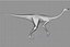 3d obj ostrich ornithomimus struthiomimus