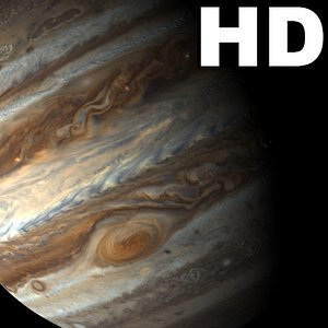 jupiter incredible hd planets 3d model