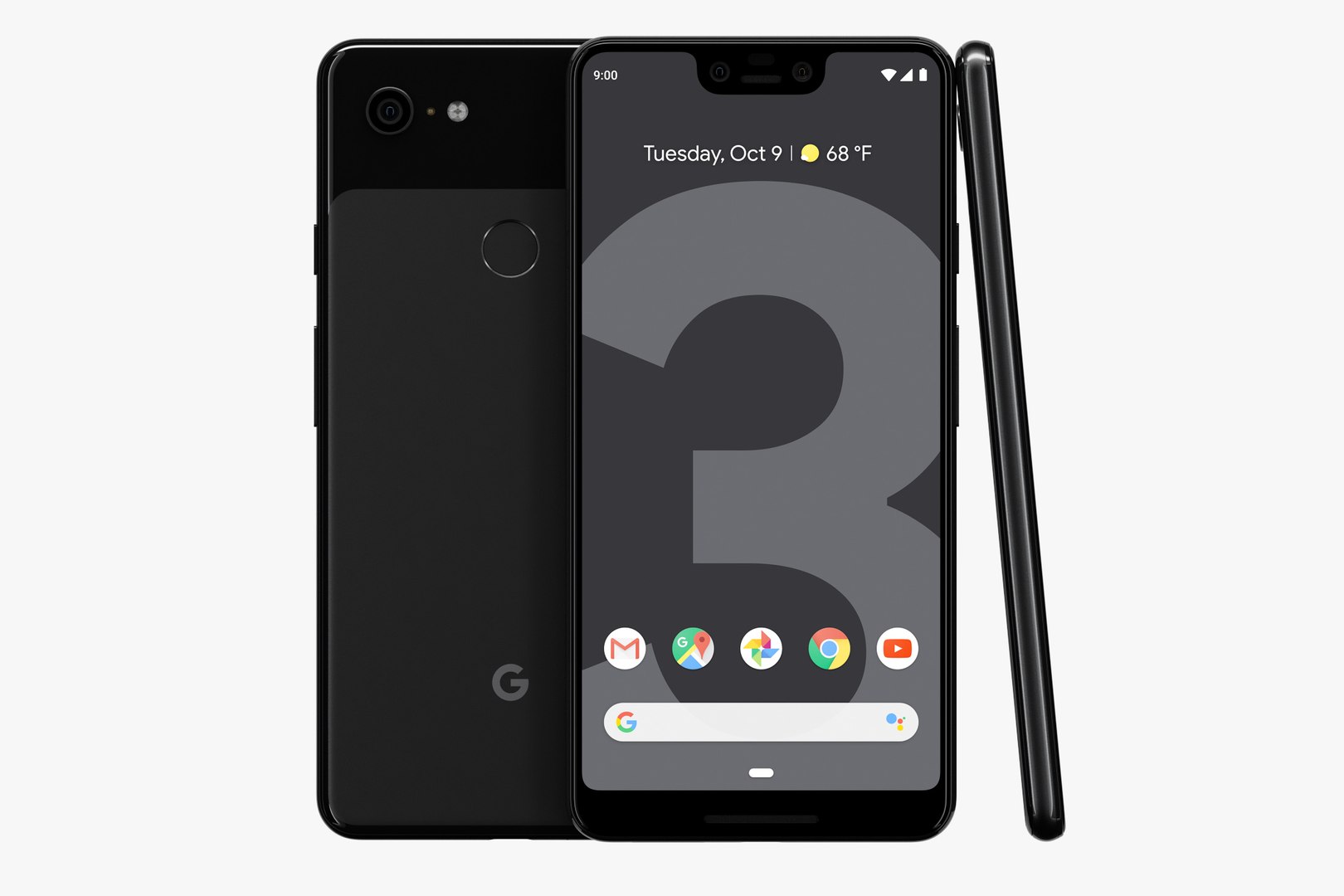 Google pixel 3xl 3 3D model - TurboSquid 1342229