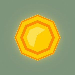 Lowpoly Coin