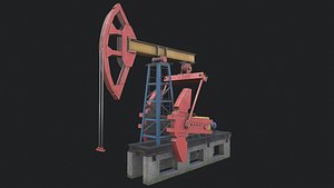 3D Oil pumping machine