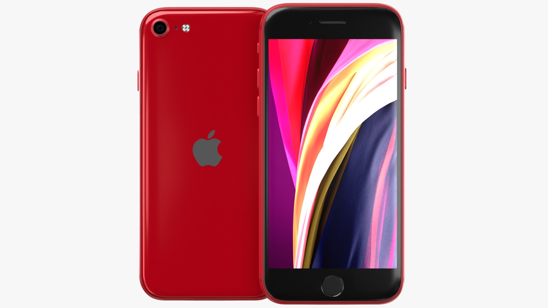 3D model iPhone SE ProductRed 2022 - TurboSquid 1867189