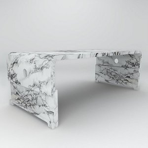 Marble Granite Modern Coffee Table