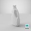 Fabric Softener 02 Blank and Generic Label 3D model