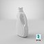 Fabric Softener 02 Blank and Generic Label 3D model