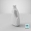 Fabric Softener 02 Blank and Generic Label 3D model