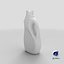 Fabric Softener 02 Blank and Generic Label 3D model