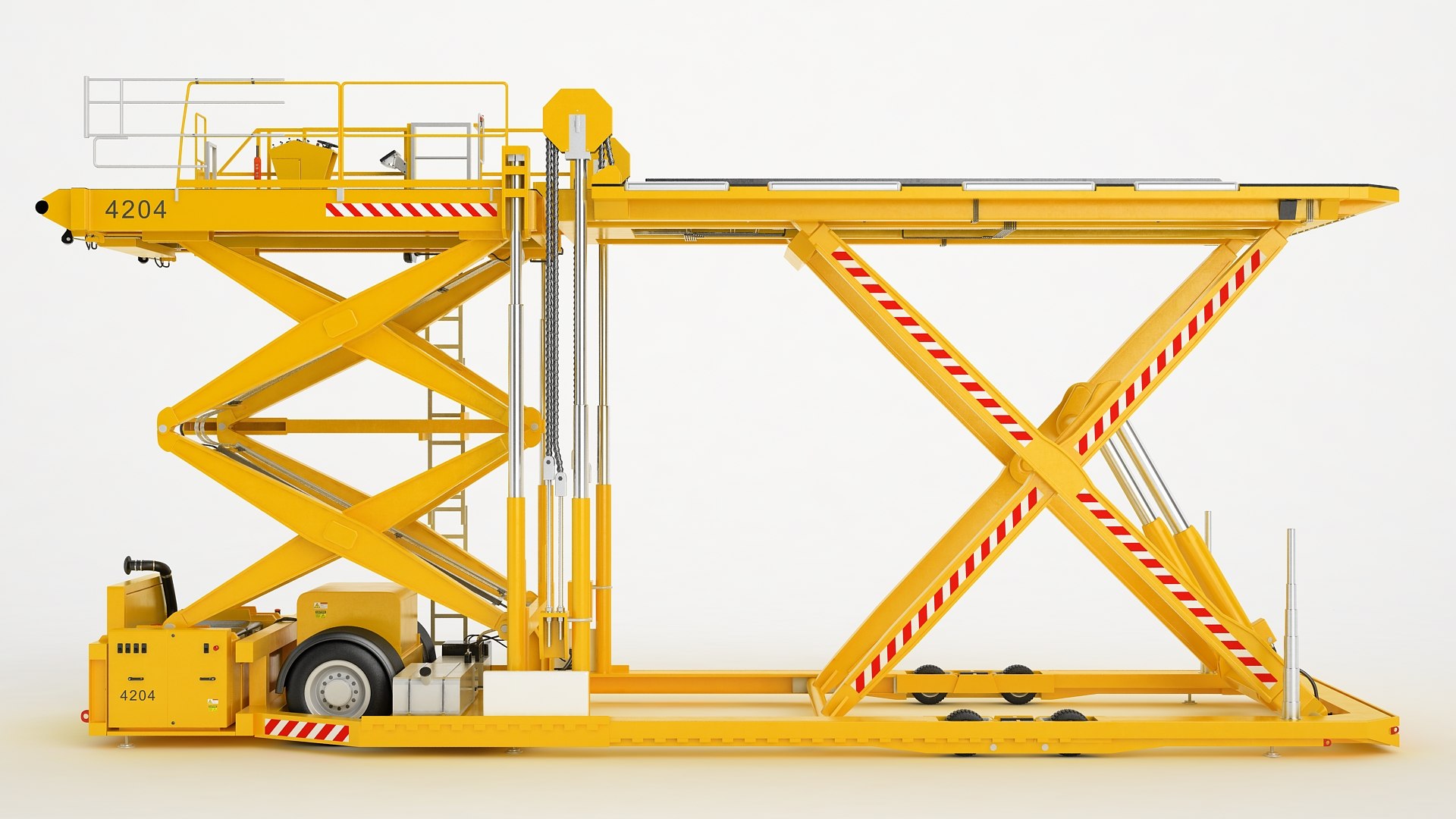 Aircraft Loader Baggage Model - TurboSquid 1633522