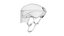 Set composto da bicicletta e casco