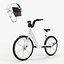 Set composto da bicicletta e casco