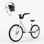 Set composto da bicicletta e casco