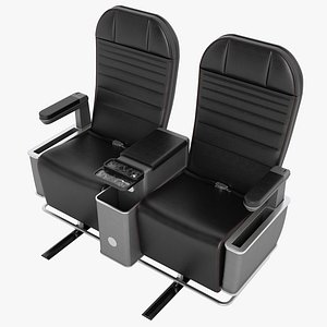 3D model class airplane chair