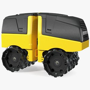 Trench Roller 3D model