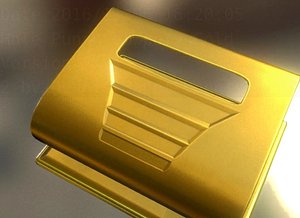 Hole Punch Gold Version Rigged And Animated