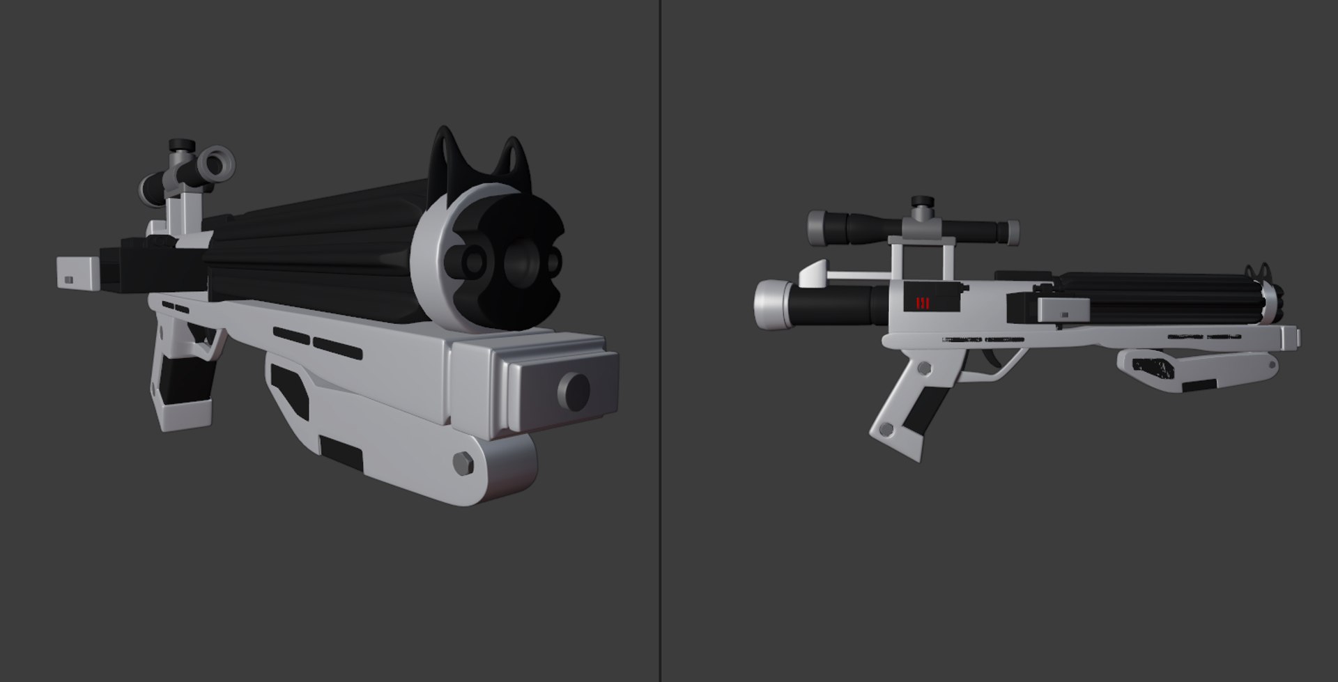 3D Model Order Stormtrooper Blaster Gun - TurboSquid 1595685