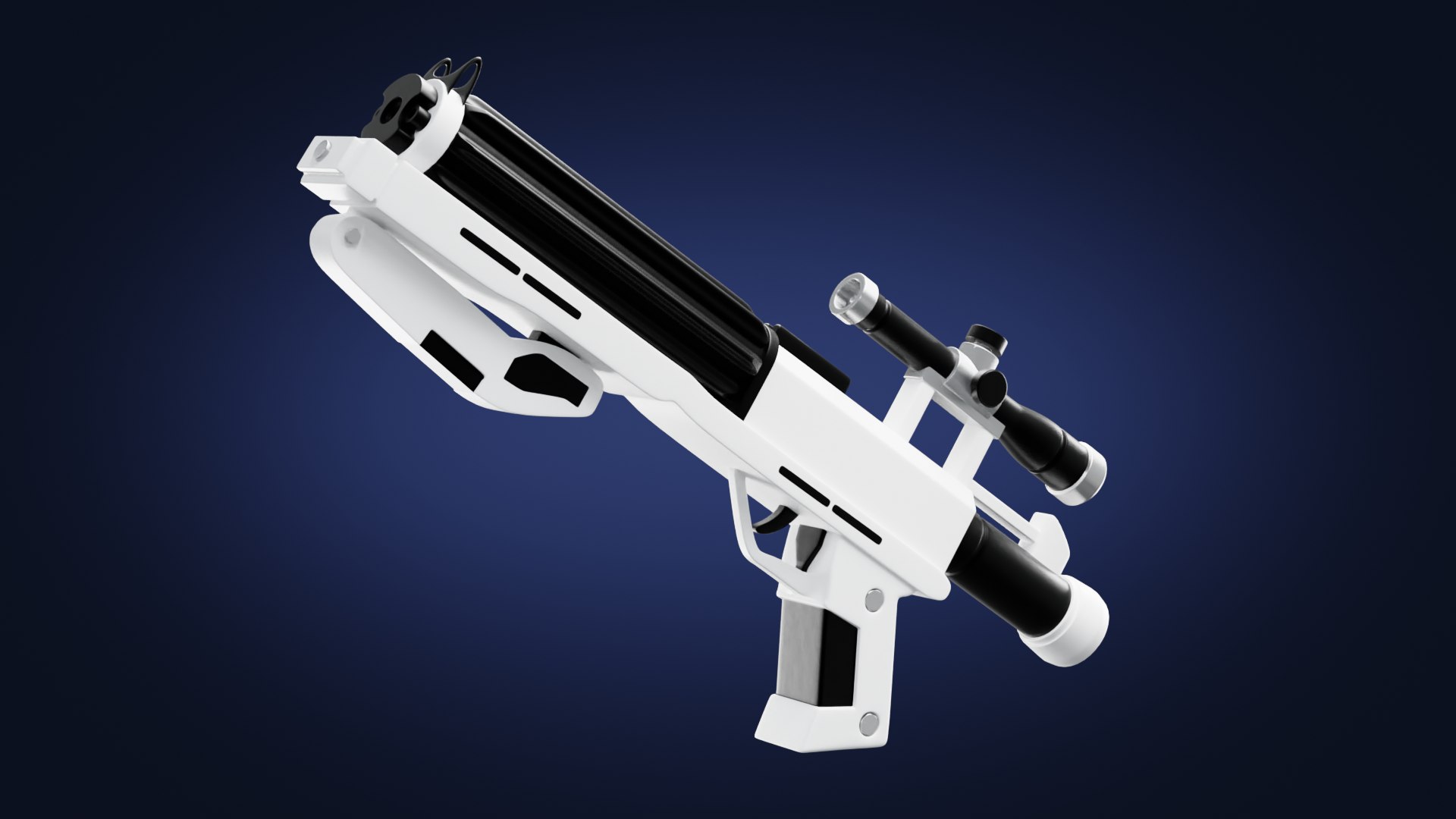 3D Model Order Stormtrooper Blaster Gun - TurboSquid 1595685