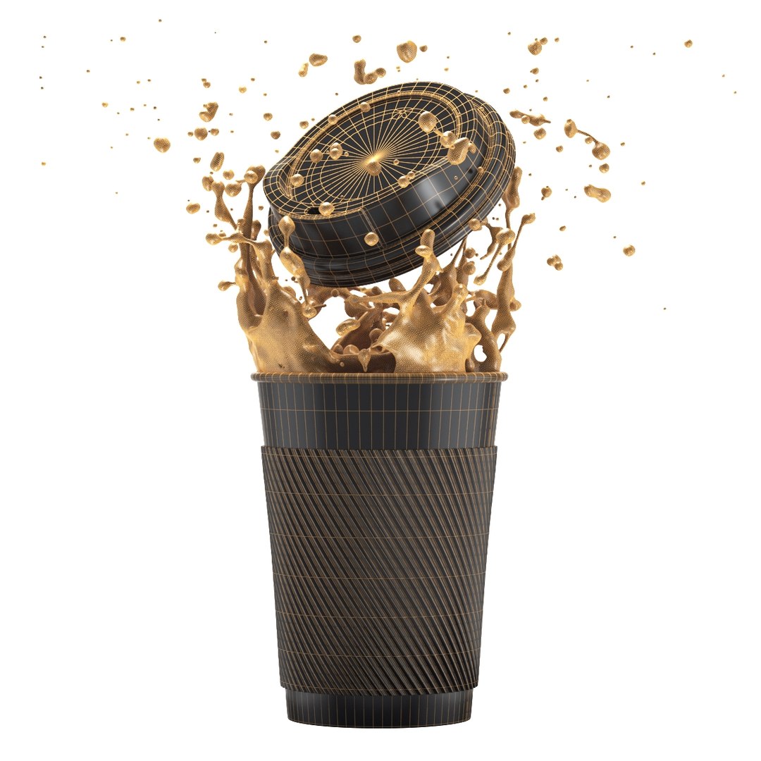 Coffee Cup Model - TurboSquid 1442090