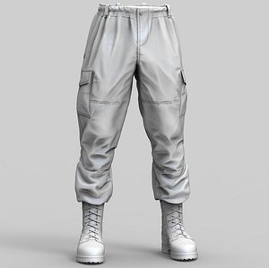 combat pants model
