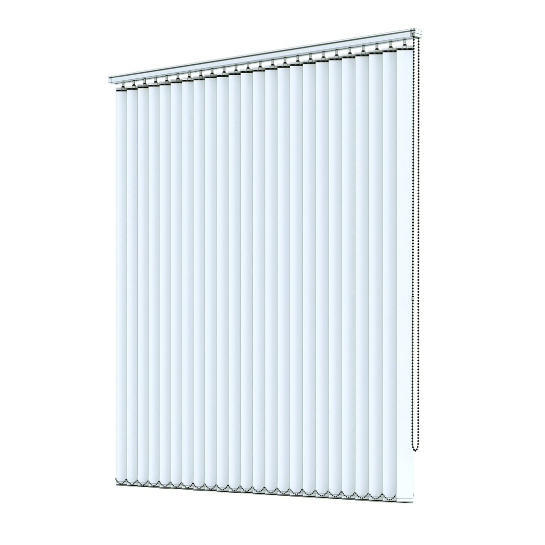 Vertical Blinds 3D Model - TurboSquid 1604868