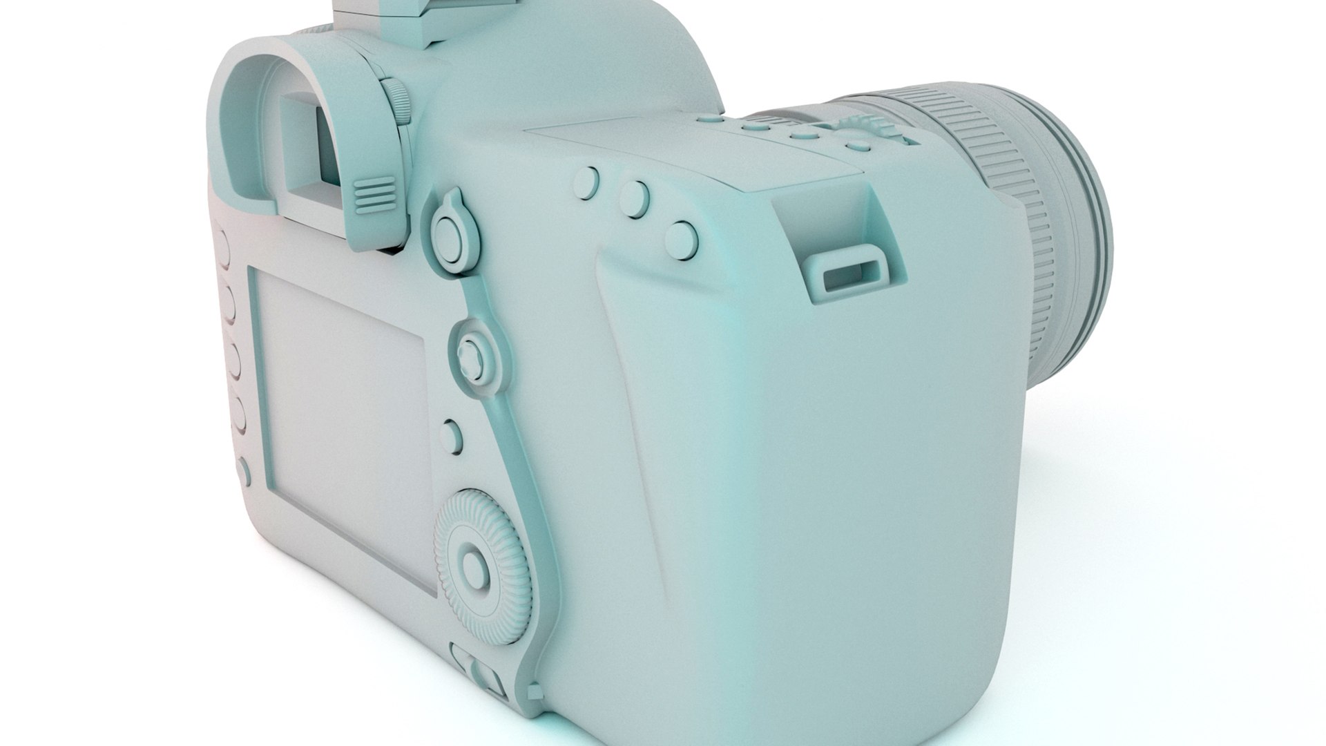 3D Canon Mark III Model - TurboSquid 1913746