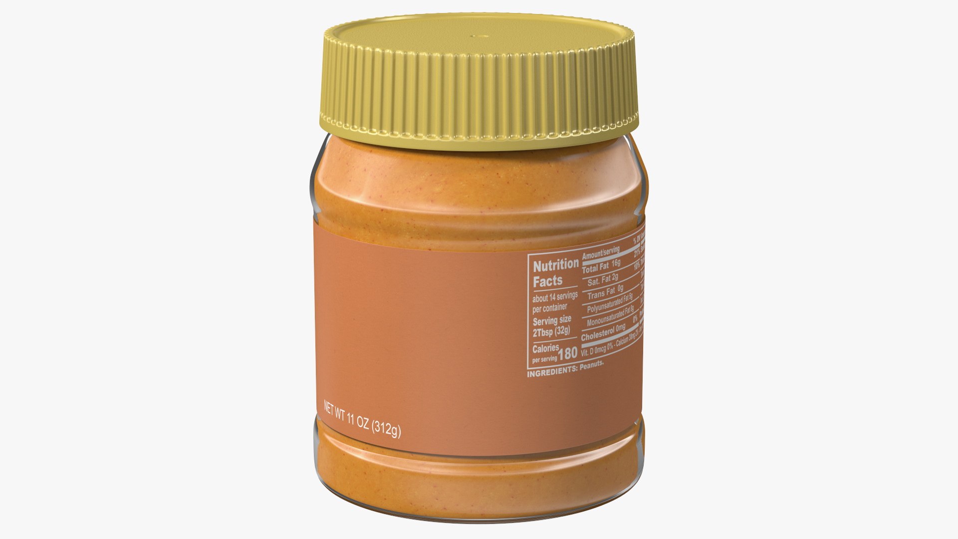 Cashew Butter 3D model preview