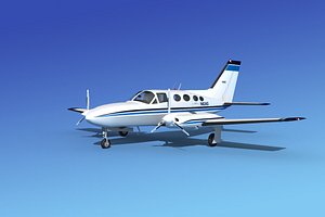 scale cessna 421 golden eagle dxf