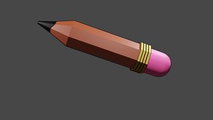 pencil 3D model