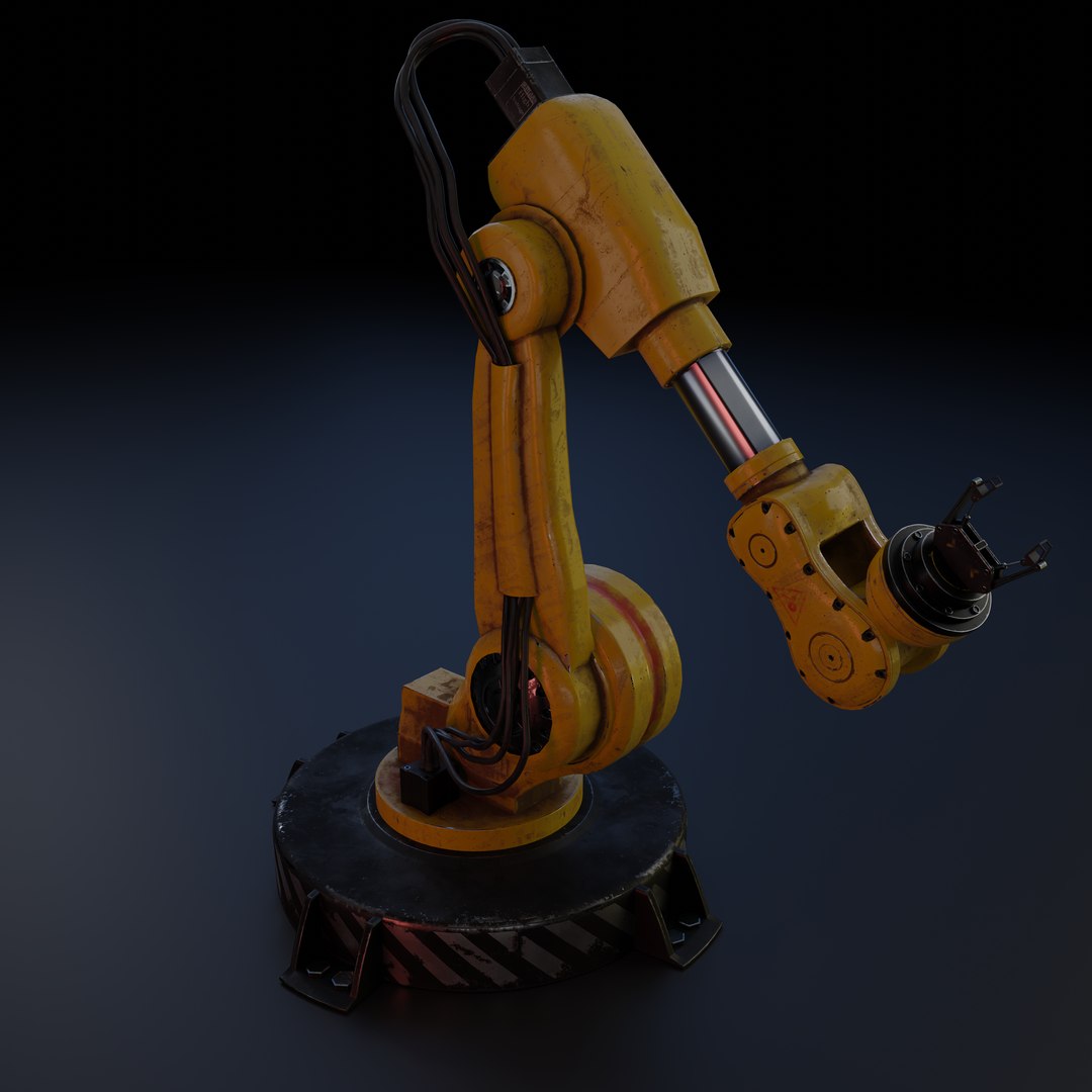 3D Industrial Robot Model - TurboSquid 1970514