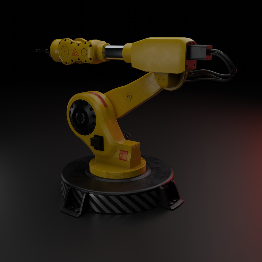 3D Industrial Robot model - TurboSquid 1970514