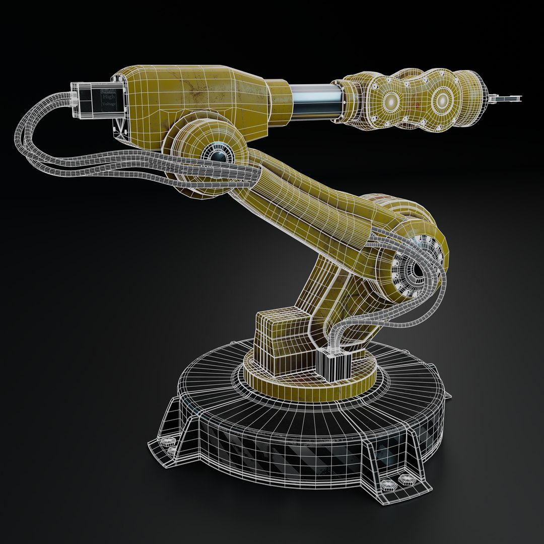 3D Industrial Robot Model - TurboSquid 1970514