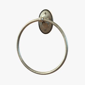 Hand Towel Ring 3D Model
