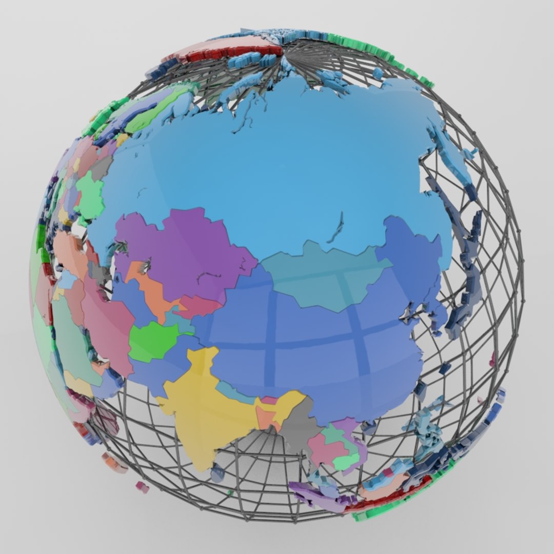 extruded administrative world 3d model https://p.turbosquid.com/ts-thumb/Cp/P1Zz5o/bav8Okwl/geopolitical_globe_r12_07/jpg/1337629935/1920x1080/fit_q87/1e33ac3baacc1bec1ff0278524e24f174ddf95f7/geopolitical_globe_r12_07.jpg