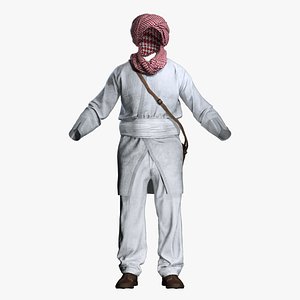 Medieval Arab Merchant Traveler Clothing Pack