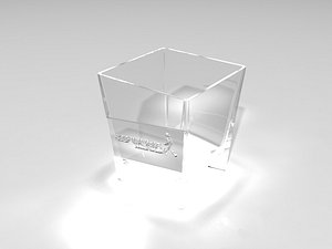 johnnie walker glass 3d model