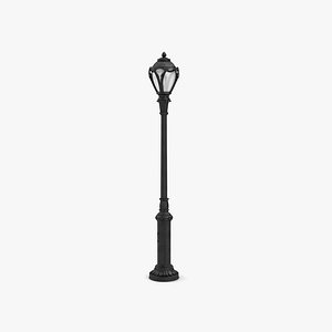 3D model Central Park Lamp