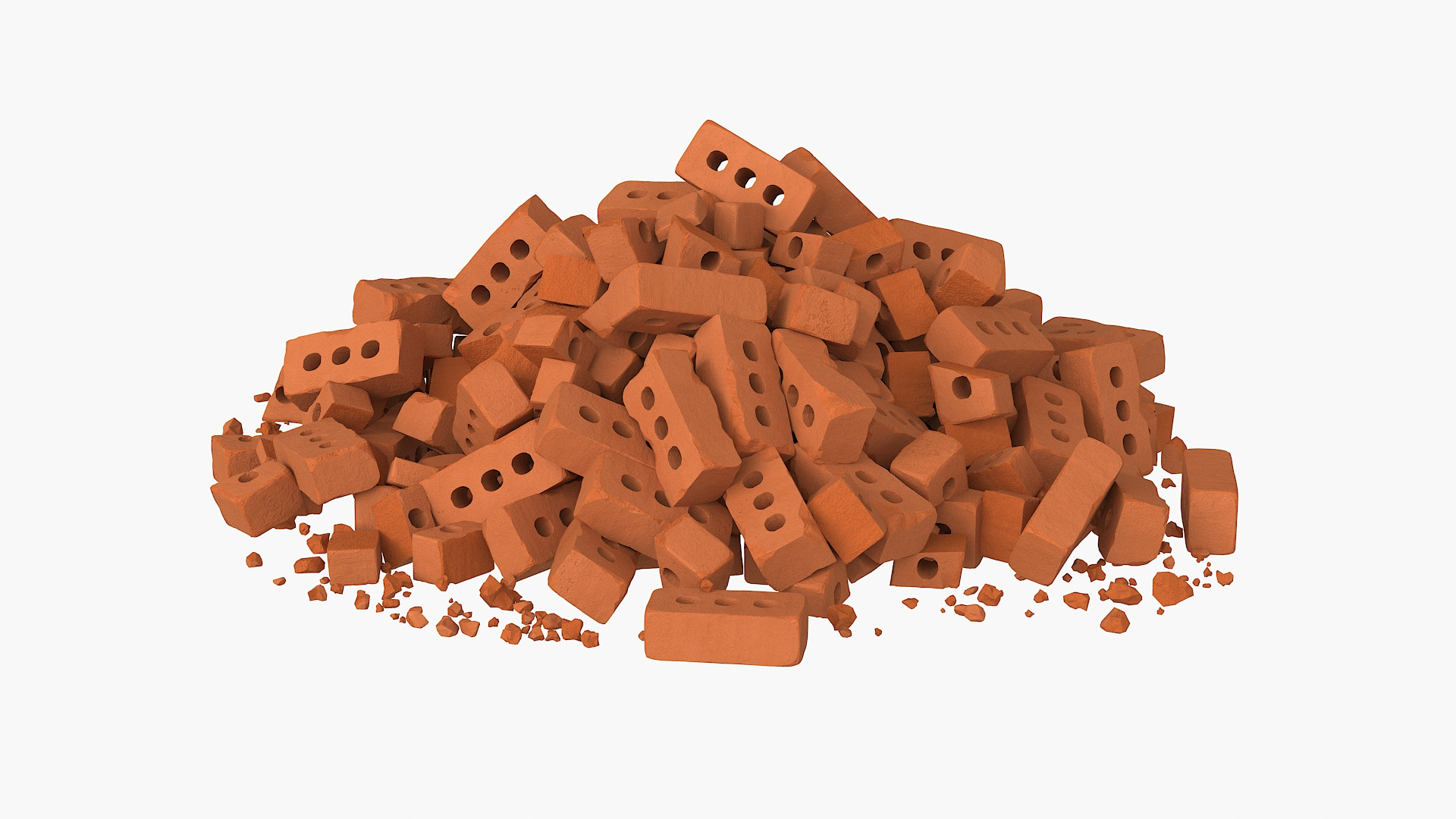 3D Brick Debris 4 - TurboSquid 2132069