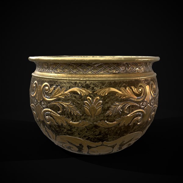 Gold Goblet 3D model