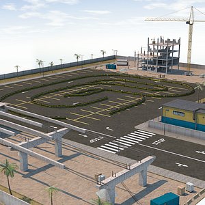 Drift Scene in Construction