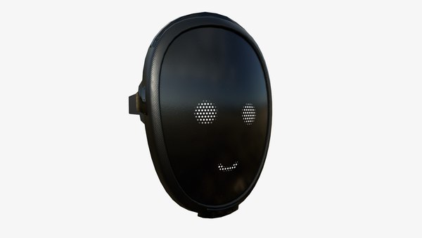 LED Screen Mask - A11 - Face E - Character Design Modelo 3D ...