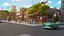 3D model Cartoon City Street Scene V3