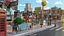 3D model Cartoon City Street Scene V3