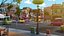 3D model Cartoon City Street Scene V3