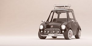 3D stylized car model